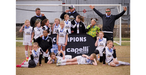 Spring 2025 Rush Union Cup 11U Girls Champions
